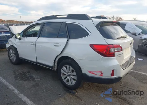 2017 Subaru Outback 2.5I Premium из США, поврежденный, VIN 4S4BSADC3H3368546